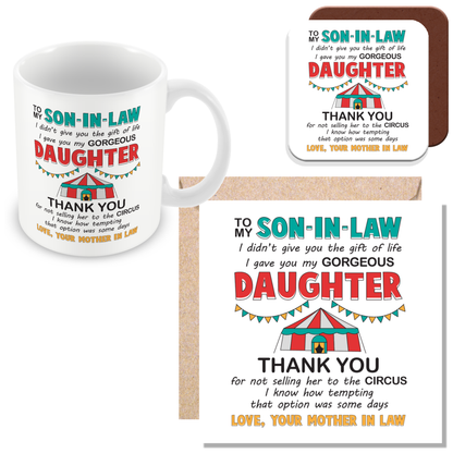 Son-in-Law Gift – “Best Son-in-Law Ever”