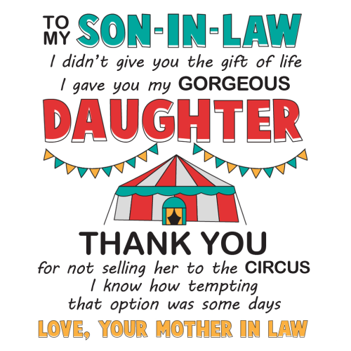 Son-in-Law Gift – “Best Son-in-Law Ever”