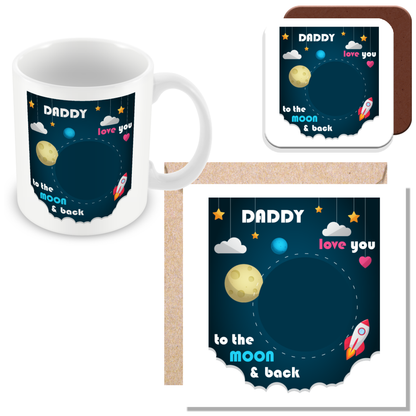 Personalised Photo Gift – “Love You to The Moon”