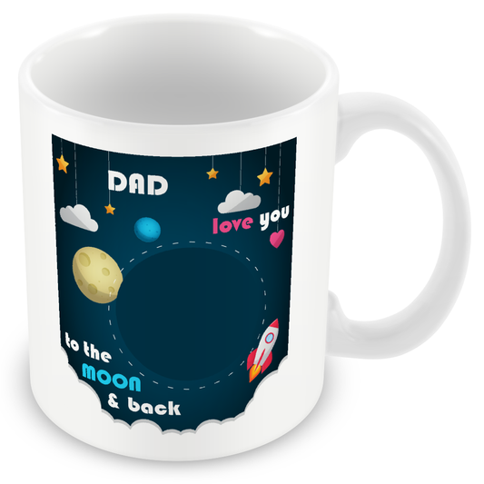 Personalised Photo Gift – “Love You to The Moon”