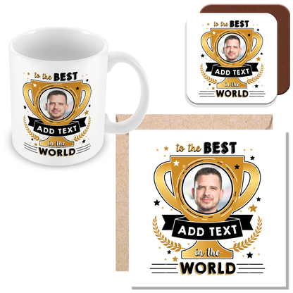 Personalised Photo Trophy Frame Gift – For Your Favourite Person