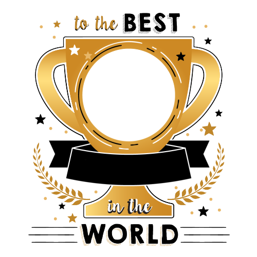 Personalised Photo Trophy Frame Gift – For Your Favourite Person