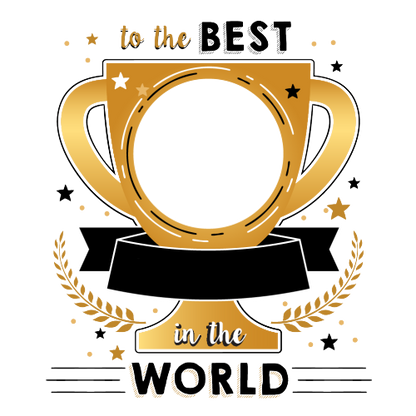 Personalised Photo Trophy Frame Gift – For Your Favourite Person