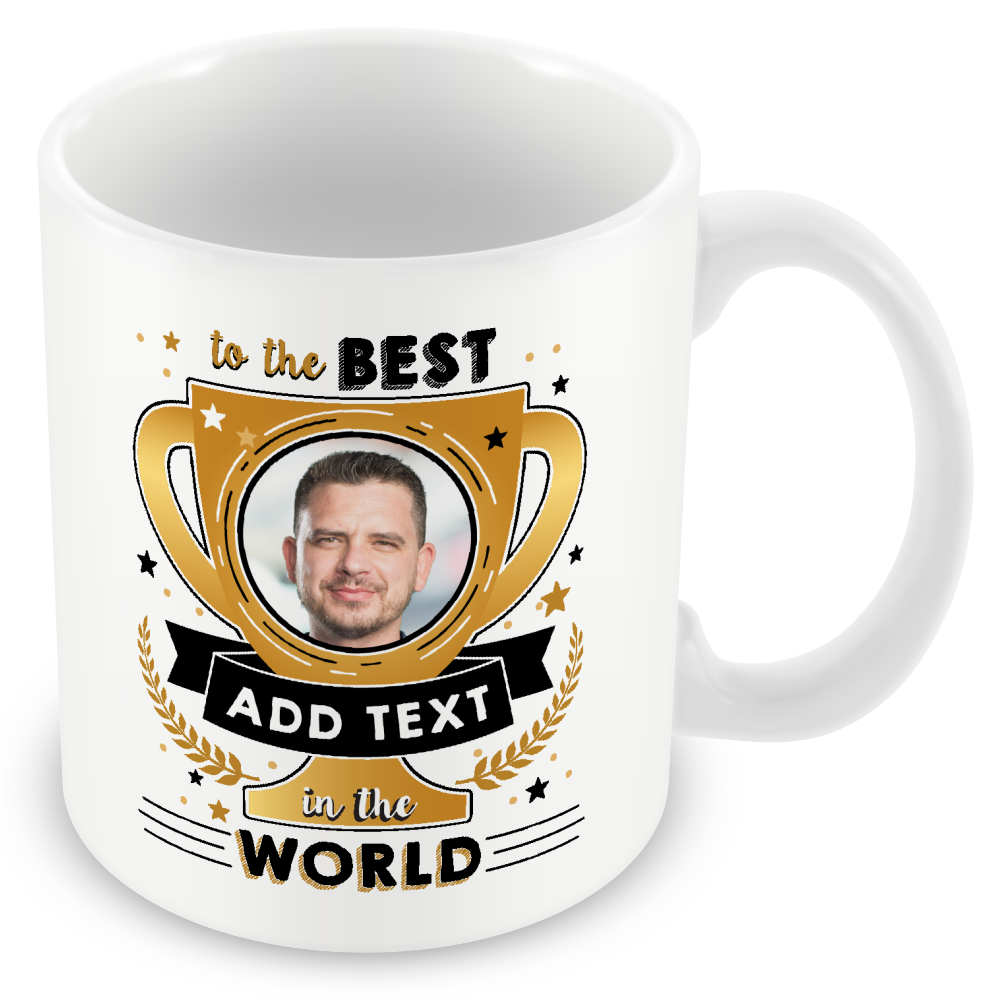 Personalised Photo Trophy Frame Gift – For Your Favourite Person