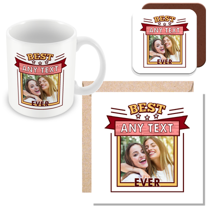 Personalised Photo Square Frame Gift - For Your Favourite Person