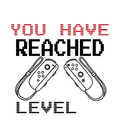 Personalised Birthday Gamer Gift - You Have Reached Level
