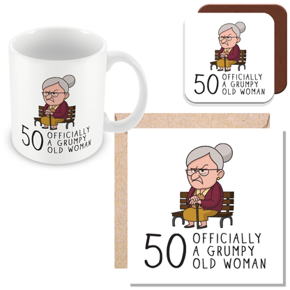 Grumpy Old Woman Any Age Birthday Gift