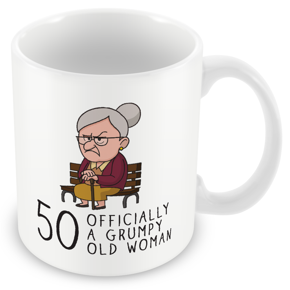 Grumpy Old Woman Any Age Birthday Gift
