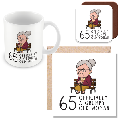 Grumpy Old Woman Any Age Birthday Gift