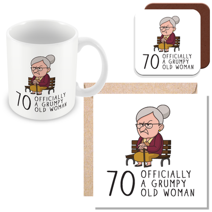 Grumpy Old Woman Any Age Birthday Gift