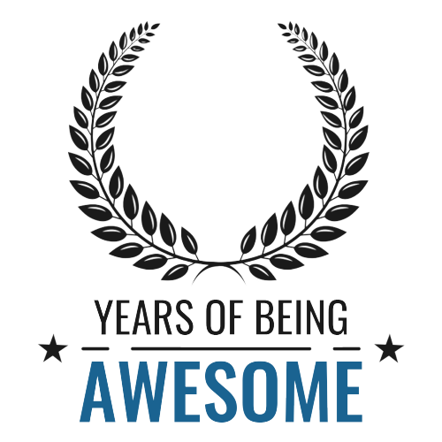 Birthday Mug – “Years of Being Awesome” Custom Age Gift | Funny Mug for Him or Her UK