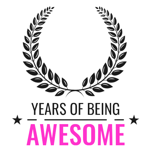 Birthday Mug – “Years of Being Awesome” Custom Age Gift | Funny Mug for Him or Her UK