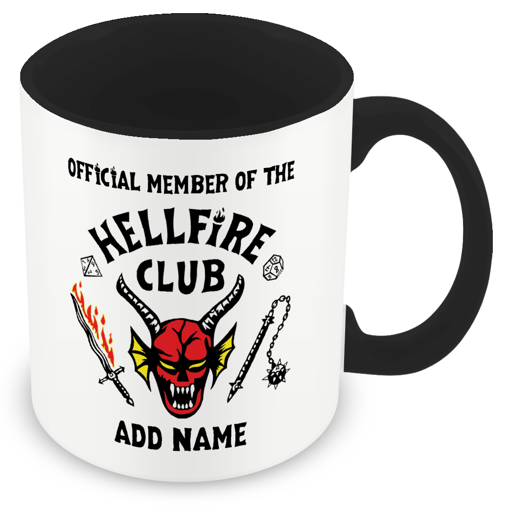 Personalised Stranger Things Hellfire, Logo and Upside Down Gifts and Mugs