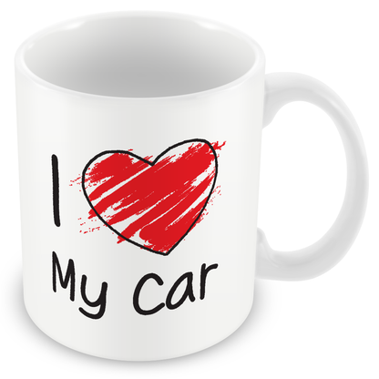 I Love My Car Photo Gift