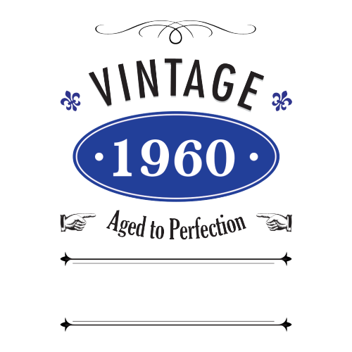 Vintage Year Personalised Gift