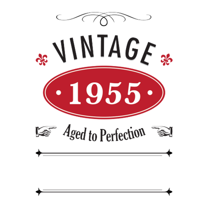 Vintage Year Personalised Gift
