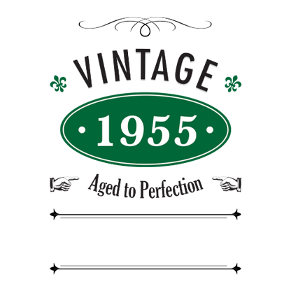 Vintage Year Personalised Gift