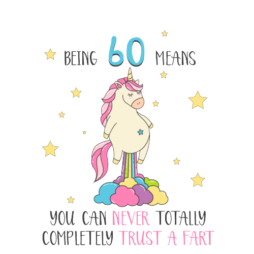 Rude Birthday Gift - Never Trust a Fart