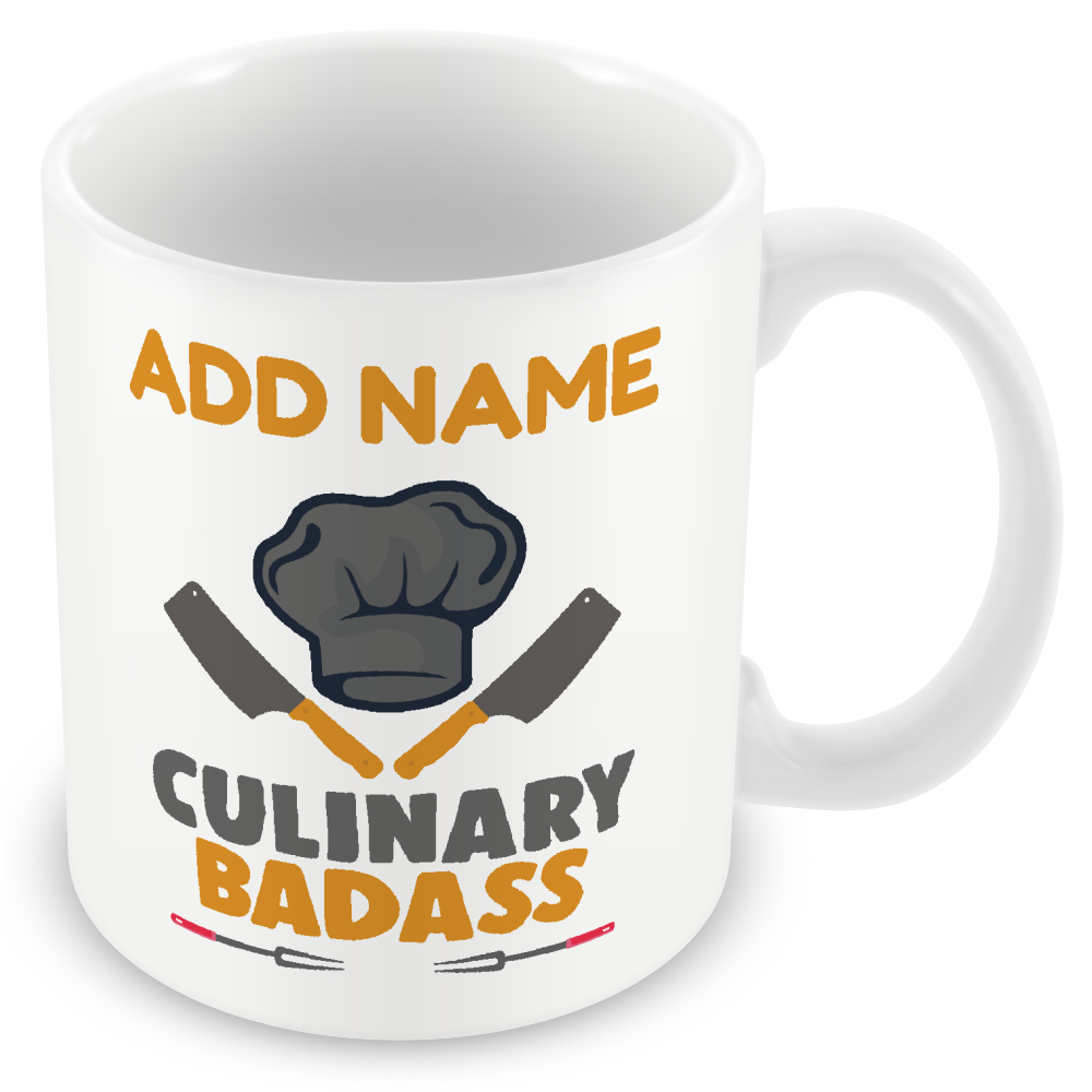 Personalised Chef Gift - Culinary Bad Ass
