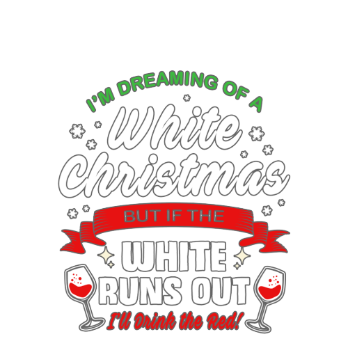 Christmas Secret Santa Gift - I'm Dreaming Of A White Christmas - Personalised Mug