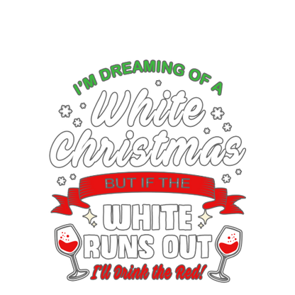 Christmas Secret Santa Gift - I'm Dreaming Of A White Christmas - Personalised Mug