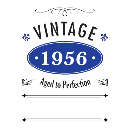 Vintage Year Personalised Gift
