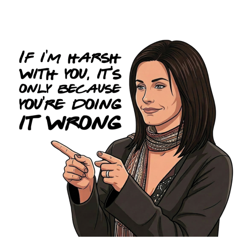 Monica Quote Mug - Optional Black or Purple Handle, Coaster and Card