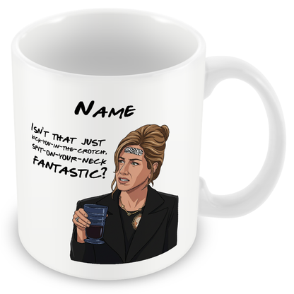 Rachel Quote Mug - Optional Black or Purple Handle, Coaster and Card
