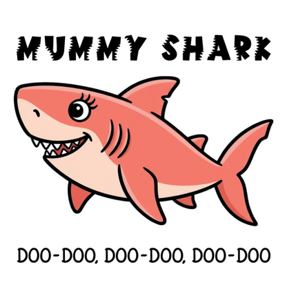 Personalised Mummy Shark Mug for Mums