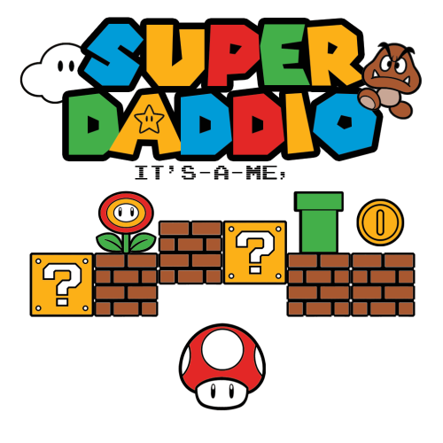 Personalised Super Daddio Mug for Dads - add up to 3 Children