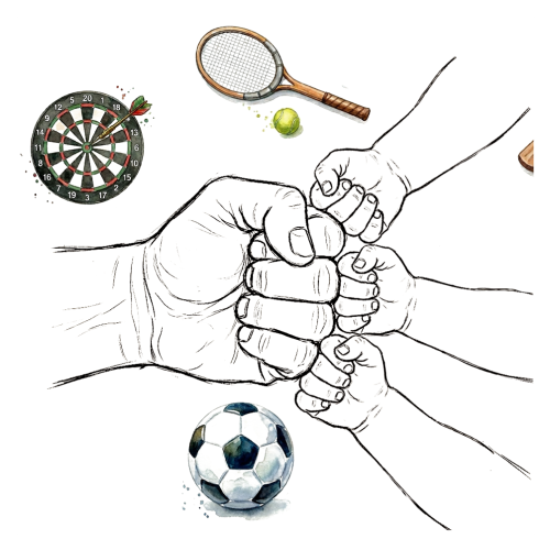 Personalised Dad Fist Bump Sports Mug for Dads