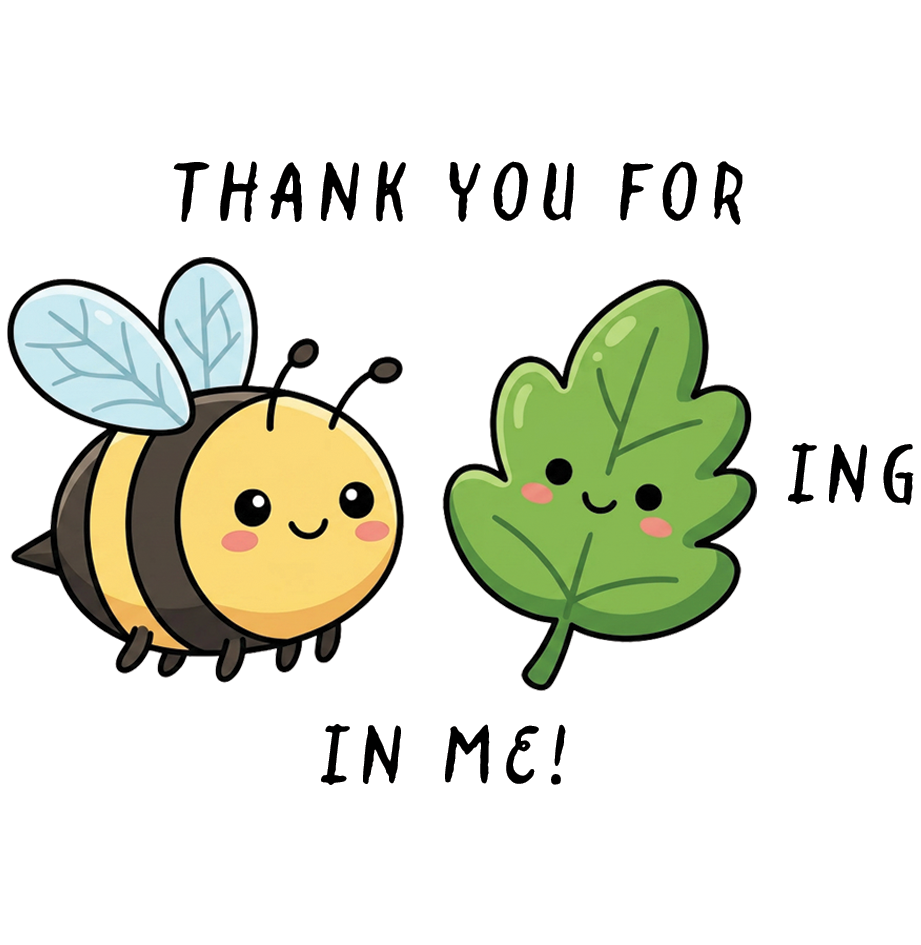 Personalised Funny Teacher Mug – Bee-Leafing in Me