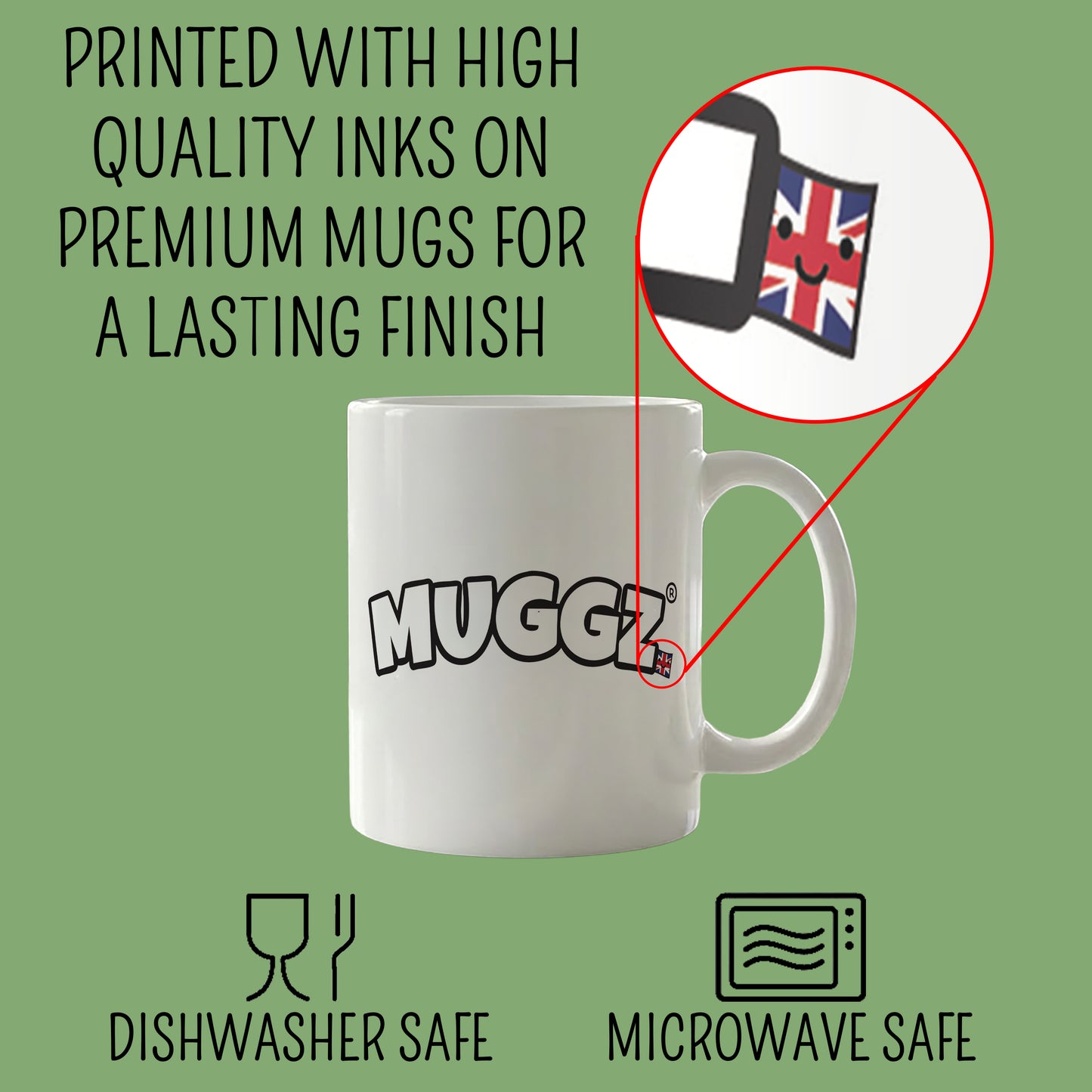 Personalised Teacher Mug – Double-Sided, Add Teacher & Child's Name