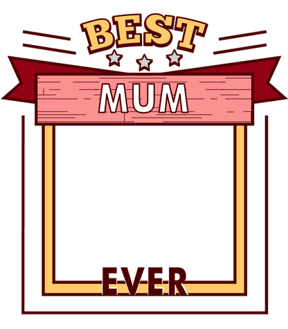 Personalised Photo Square Frame Gift - For Your Favourite Relation