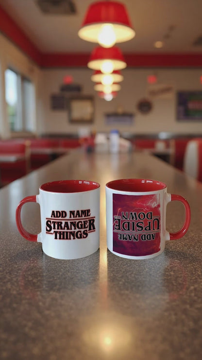 Personalised Stranger Things Hellfire, Logo and Upside Down Gifts and Mugs