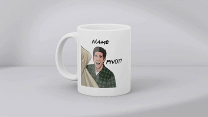 Ross Quote Mug - Optional Black or Purple Handle, Coaster and Card