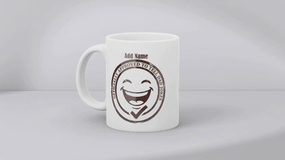 Personalised I Tell Dad Jokes Mug for Dads