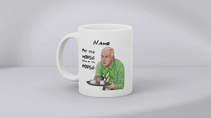 Gunther Quote Mug - Optional Black or Purple Handle, Coaster and Card