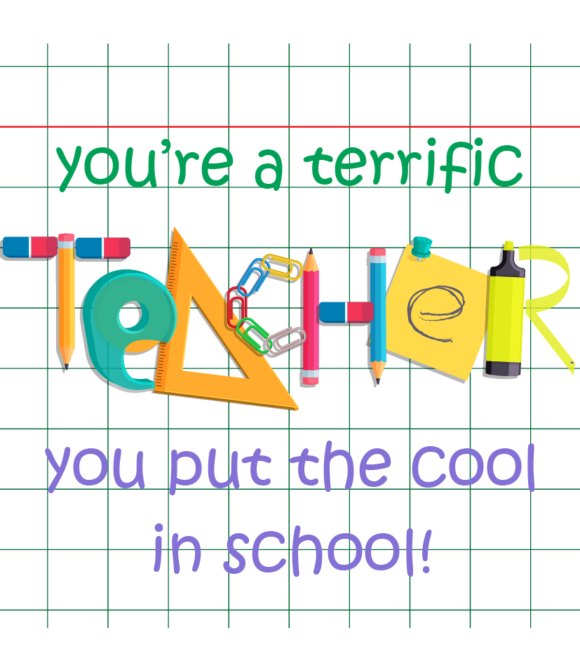 Personalised Teacher Gift – Custom Thank You
